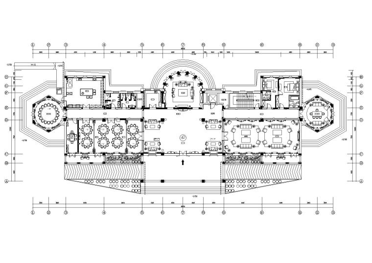 农村自建小别墅建筑施工图资料下载-[湖北]奢华法式超级别墅施工图_附效果图