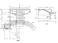 圆弧楼梯详图CAD