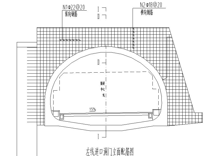 洞门构造示意图图片