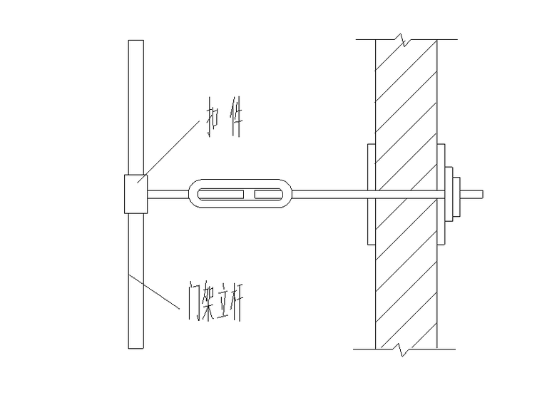 半压重锚固式资料下载-连墙点作法（夹固式&锚固式）