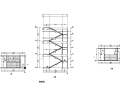 两跑楼梯详图CAD