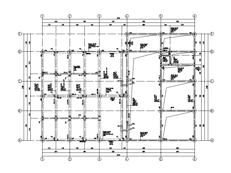 食品加工工厂景观施工图资料下载-[遵义]单多层框架结构创业园结构施工图2016