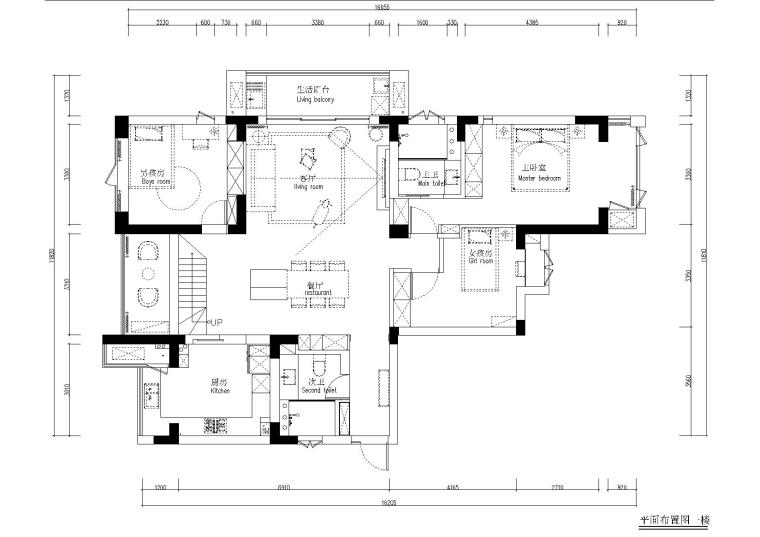 现代简约展厅效果图资料下载-[浙江]245㎡杭州现代简约住宅施工图_效果图