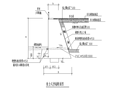 [重庆]防洪护岸综合整治结构工程施工设计图