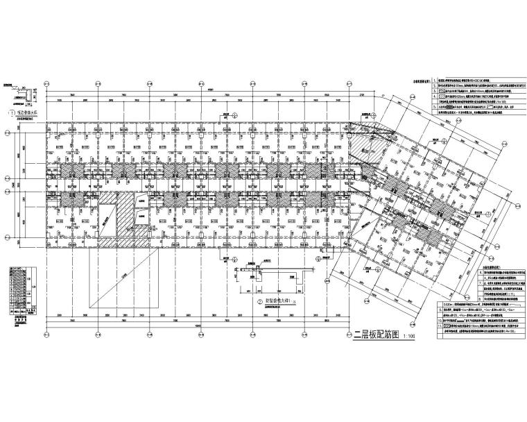 高层度假酒店cad资料下载-高层度假酒店混凝土框架结构施工图CAD