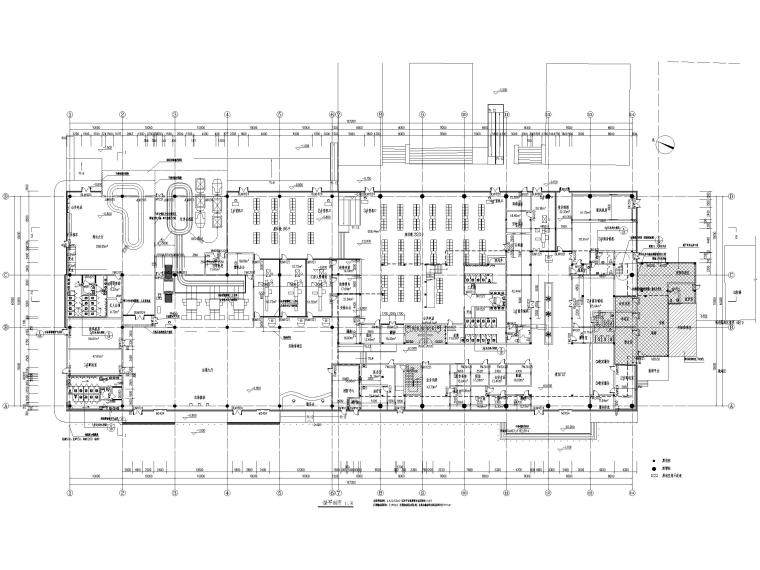 航站楼改扩建及相关配套建筑含招标答疑清单-航站楼改扩建建筑图纸-一层平面图