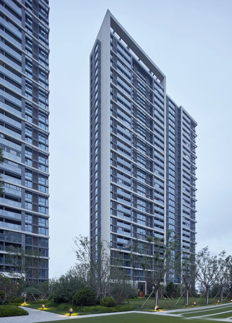 青岛青铁华润城凯旋门住宅景观