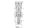玻璃板钢桥平面图CAD