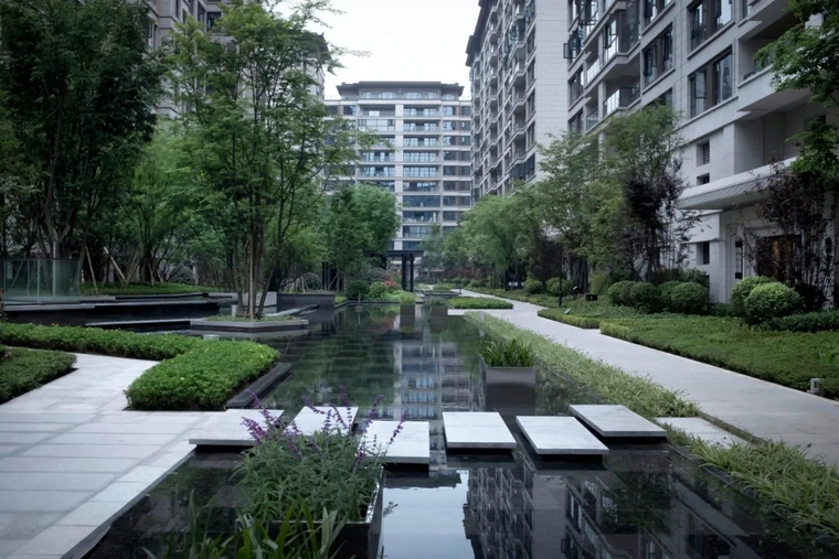 成都中國鐵建西派城住宅景觀-居住區案例-築龍園林景觀論壇