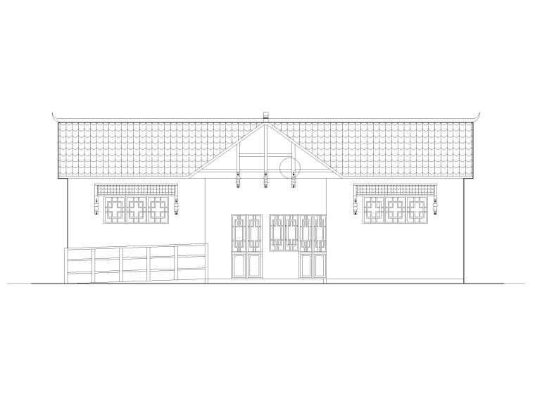 公厕设计cad施工图纸资料下载-粮油交易市场公厕建筑结构施工图2019