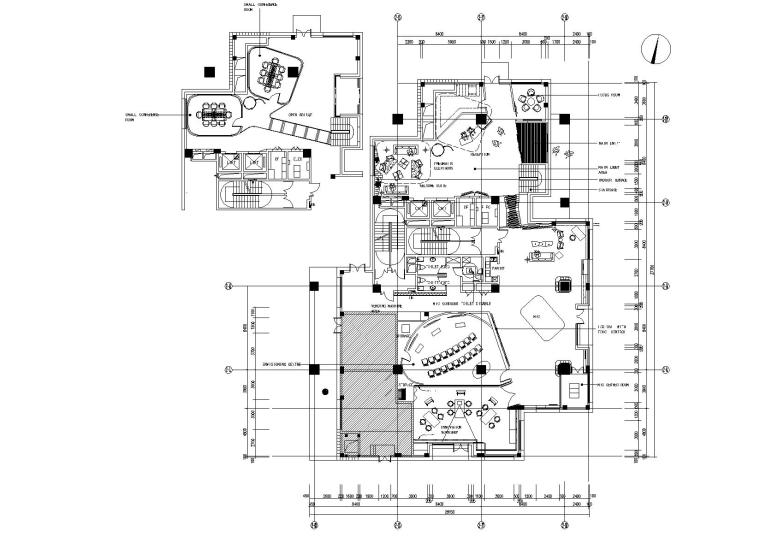 你离出色的项目总工资料下载-[上海]微软总部办公楼装修设计项目施工图