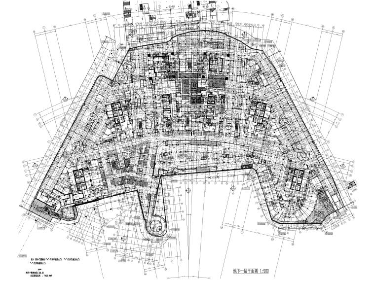 重庆来福士广场空中连廊资料下载-[重庆]来福士广场建筑工程设计项目施工图