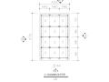 4*6m钢结构雨棚施工图CAD含详细节点