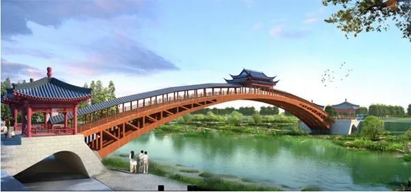 12米跨拱桥资料下载-BIM技术 助力世界单跨最长木拱桥建设