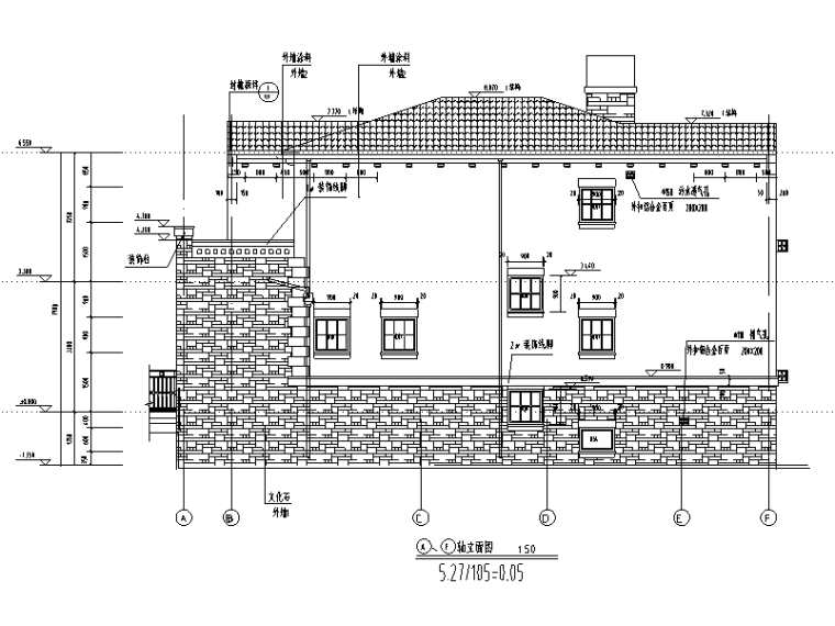 7层住宅楼建施和结施资料下载-2层带地下室剪力墙结构别墅结施图(含建筑)