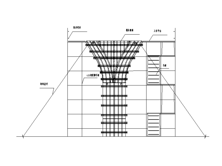 中桥墩柱施工专项方案资料下载-[北京]高速公路桥梁A匝道墩柱施工方案