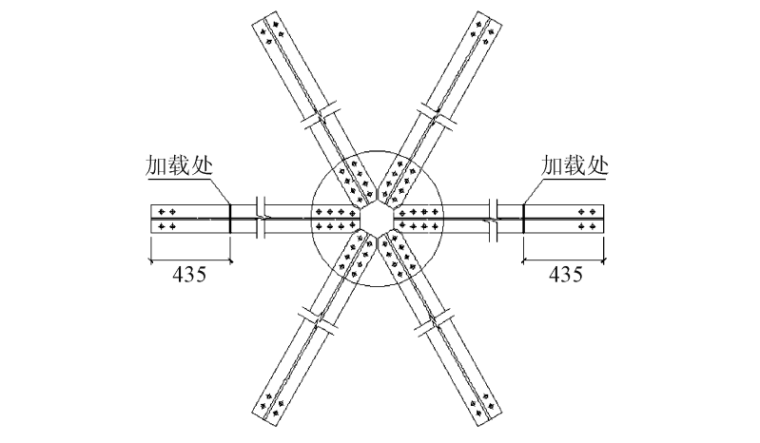 铝合金板式节点平面外受弯滞回性能试验研究-两杆加载