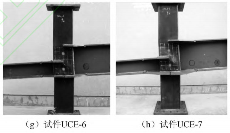 钢管柱与钢梁连接资料下载-不等高H型钢梁-方钢管柱节点抗震性能试验