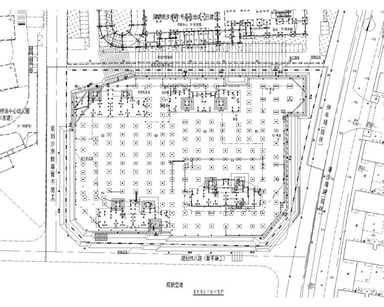 建筑基坑监测工程技术规范资料下载-基坑监测平面布置图2020