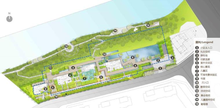 温州公园设计案例资料下载-[浙江]温州现代风格滨湖居住区景观设计方案