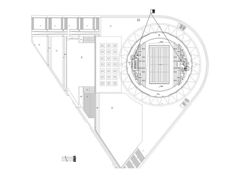 村委会弱电施工图资料下载-[苏州]大型游泳馆弱电施工图（含多种系统）