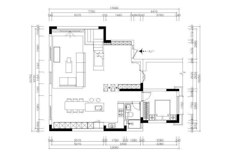 最新更新别墅案例资料下载-[最新别墅]现代台式风别墅私宅设计施工图