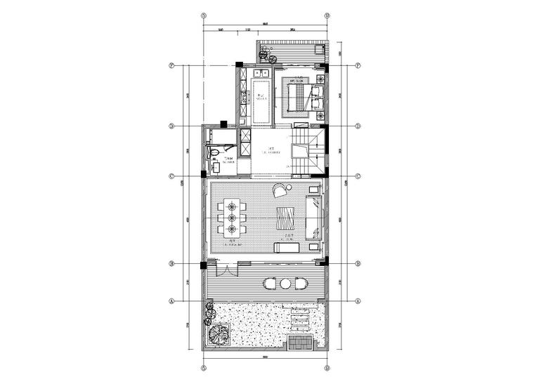 上中下叠墅效果图资料下载-[江苏]苏州叠层别墅样板间施工图_附效果图