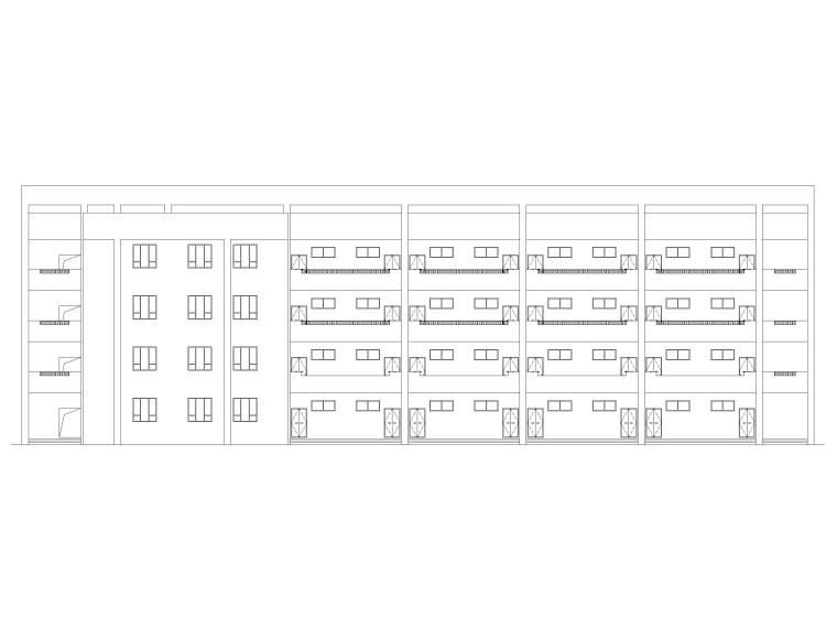 7层框架综合楼建筑图纸资料下载-学校综合楼建筑图纸含招标文件