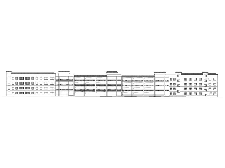 教学楼雨棚建筑施工图资料下载-四层框架结构教学楼建筑施工图2019