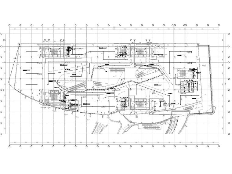 学生生活服务中心建筑图纸资料下载-[上海]航空服务中心X地块电气图纸