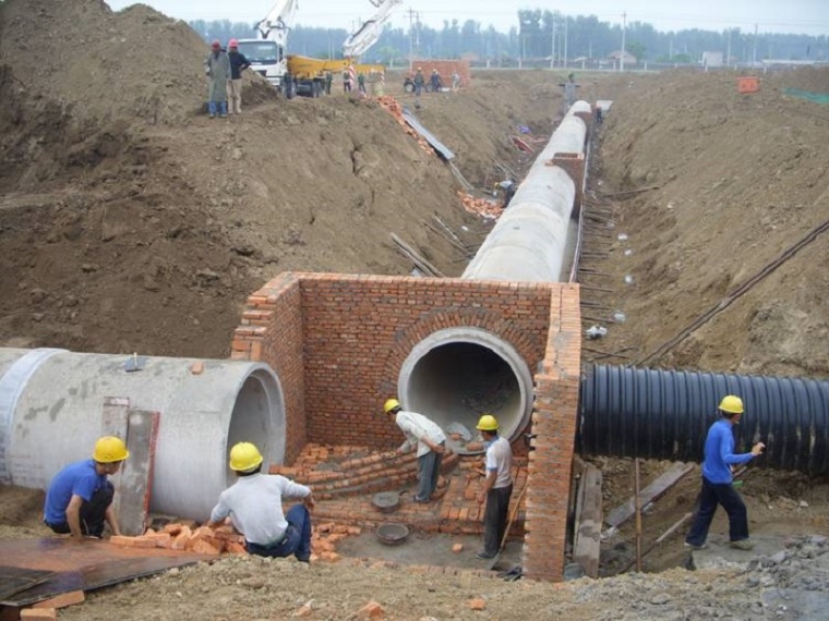乡镇污水处理管网建设施工组织设计-排水管网