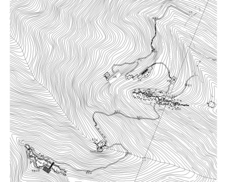 湿地溢水口施工图资料下载-国家湿地公园景观施工图全套