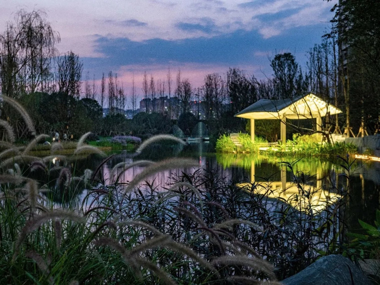 成都天府锦绣示范区景观