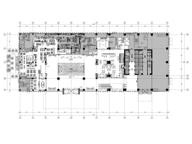 五星度假酒店CAD资料下载-[湖南]长沙五星度假酒店室内装修全套施工图
