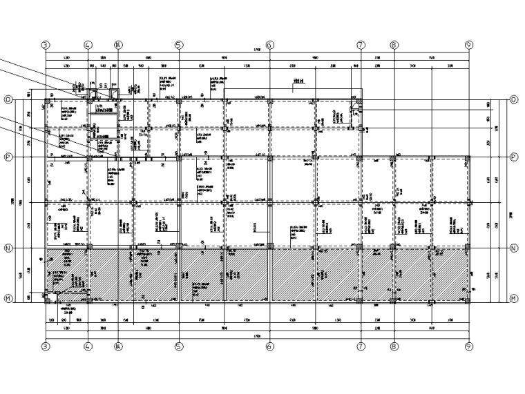 3层学校施工图资料下载-[遵义]3层框架结构食堂结构施工图2019