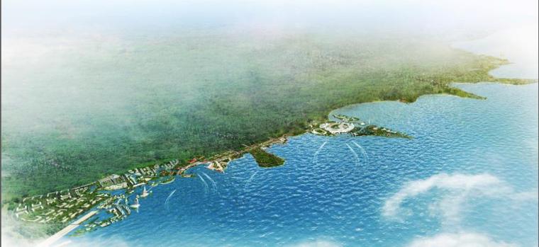工业小镇景观设计资料下载-[江苏]泗阳湖滨度假小镇景观设计方案
