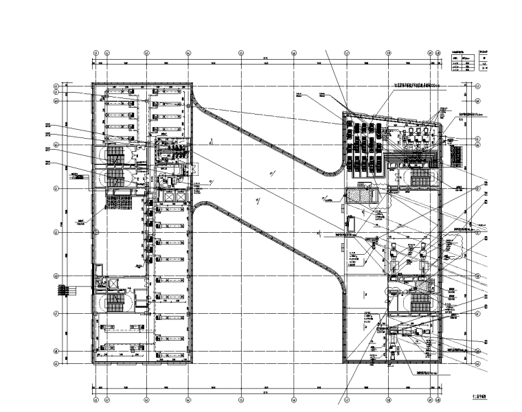 车间空调防排烟设计资料下载-广东14层商业楼通风空调防排烟施工图