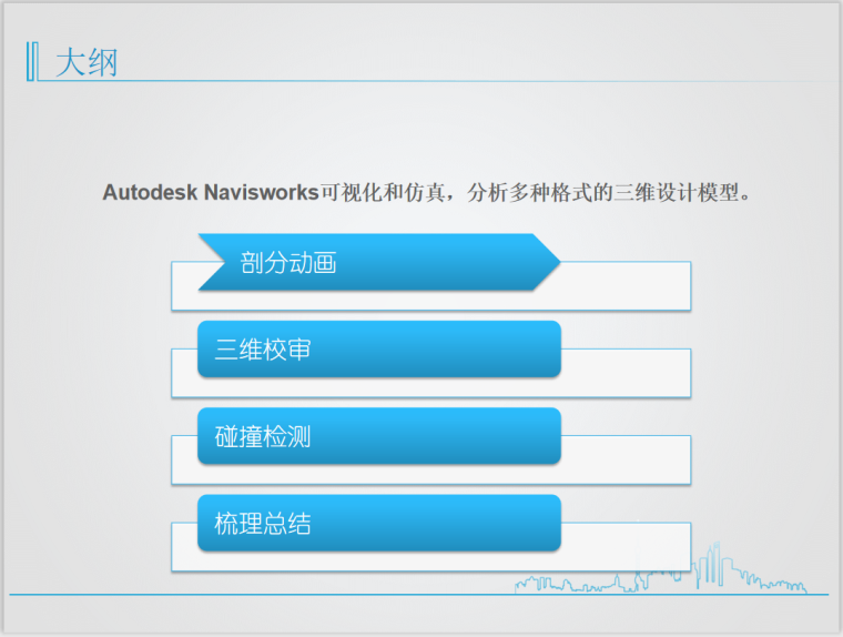 BIM系列入门教程6.2Navisworks高级应用-Navis高级目录