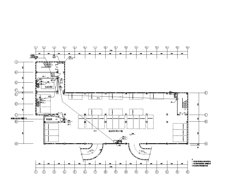 电气楼建筑图资料下载-江苏省电气宿舍楼结构及水电施工图