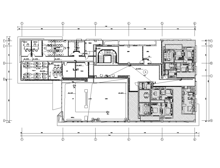 室内设计水电图施工图资料下载-浙江多层建筑室内装饰水电施工图