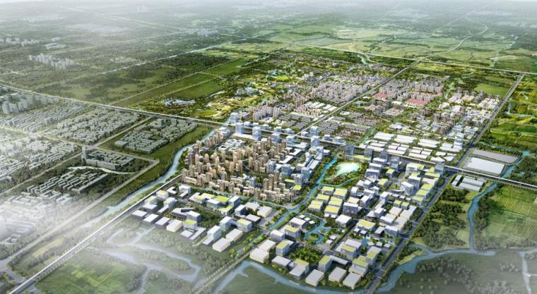 上海科技大学景观设计分析资料下载-[上海]青浦小镇居住区景观设计方案