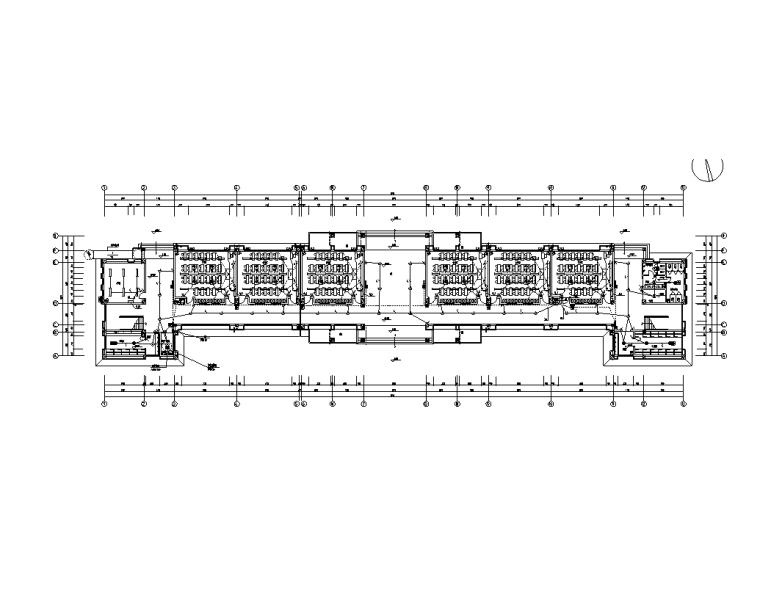 2000平米教学楼施工图资料下载-河南5层框架教学楼电气施工图  ​