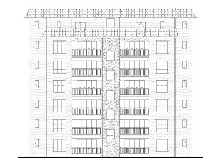 框架宿舍建施图资料下载-易地扶贫搬迁就业产业园干部宿舍建筑施工图