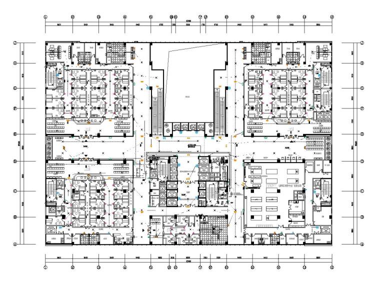 医院建设工程施工图纸资料下载-广州三甲医院扩建工程电气施工图