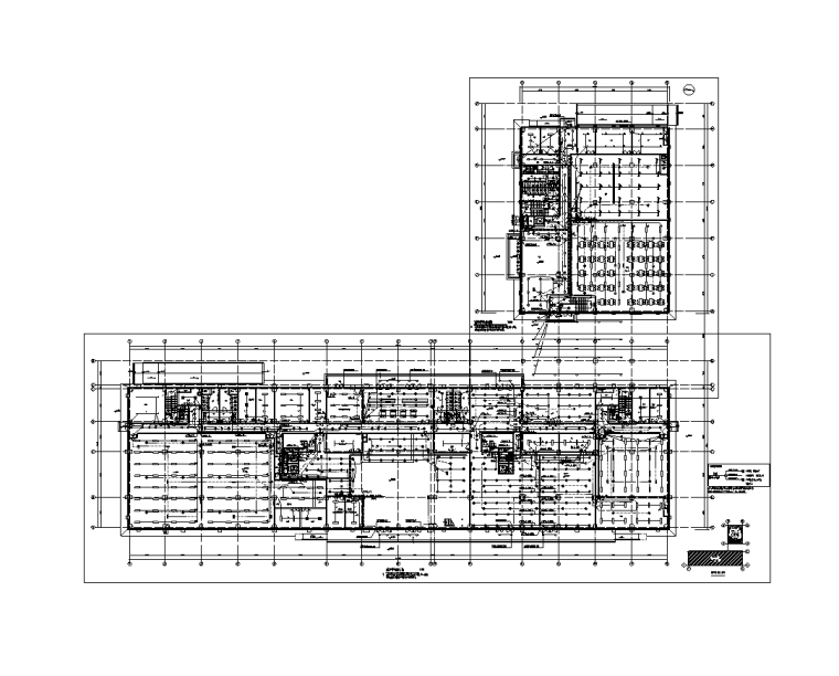 一套羽毛球馆施工图资料下载-陕西省6层公共建筑电气施工图（含计算书）