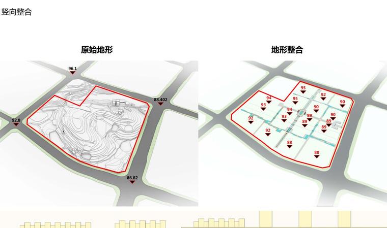 [江苏]知名企业中式叠墅+联排别墅建筑方案-竖向整合