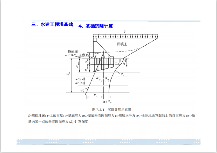 注册岩土考试讲义之浅基础-水运工程浅基础