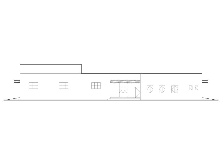 屋顶工程图资料下载-机场配套区供电工程建筑施工图2018