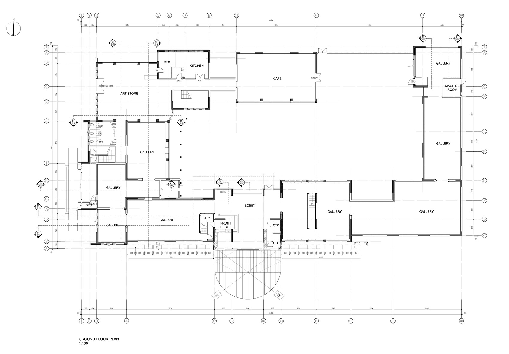 北京X美术馆-TEMP-文化建筑案例-筑龙建筑设计论坛