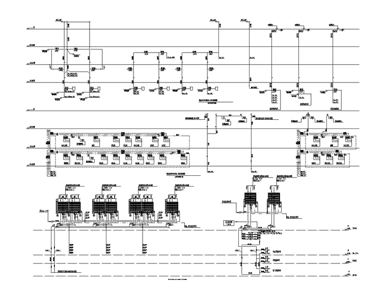 14.9万平大型公共建筑给排水施工图-P冷却循环水系统原理图